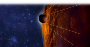 Planet in outer space